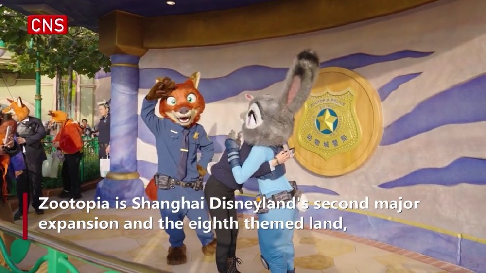 Shanghai Disneyland opens world's first Zootopia-themed attraction