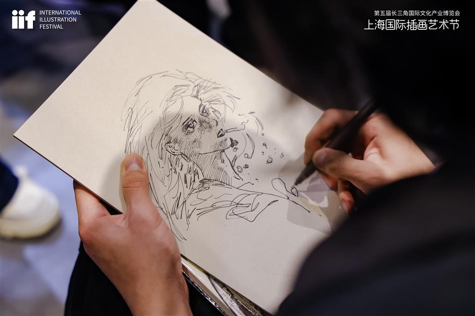 Shanghai International Illustration Festival popular with art enthusiasts