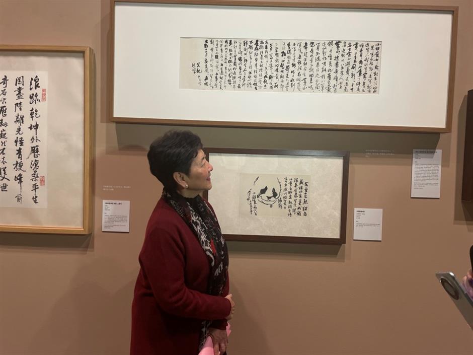 Biggest exhibition of Chinese artist Liu Haisu's calligraphy on show